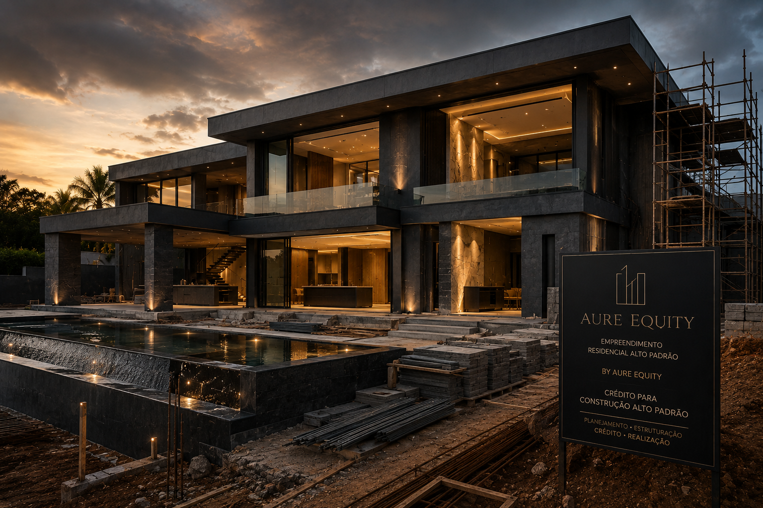 Casa em construção
